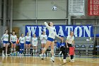 VB vs USCGA  Wheaton College Women's Volleyball vs U.S. Coast Guard Academy. - Photo by Keith Nordstrom : Wheaton, Volleyball